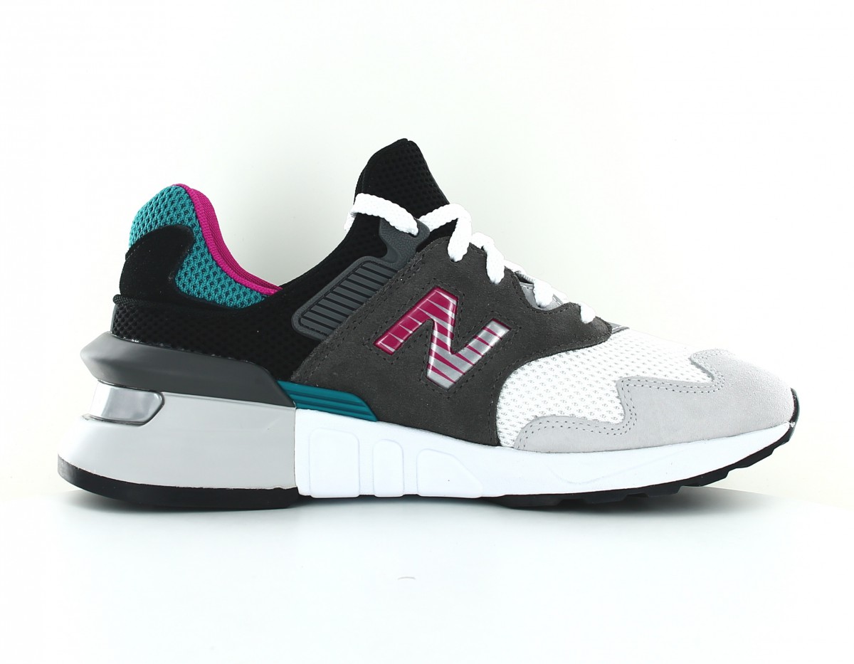 New Balance 997S blanc violet gris turquoise