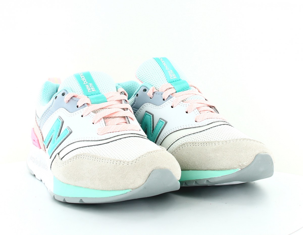 New Balance 997H femme beige turquoise rose gris