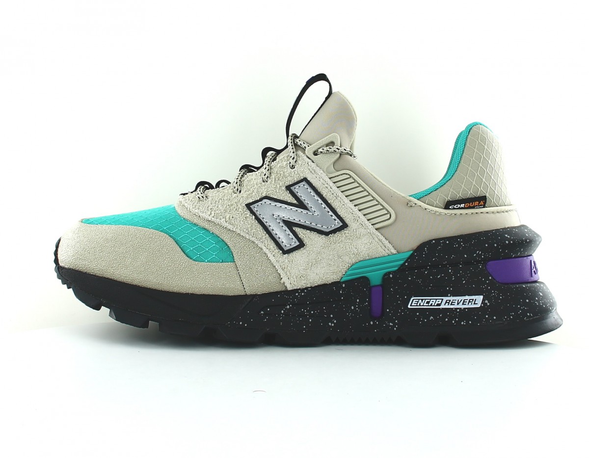 New Balance 997S cordura beige vert violet