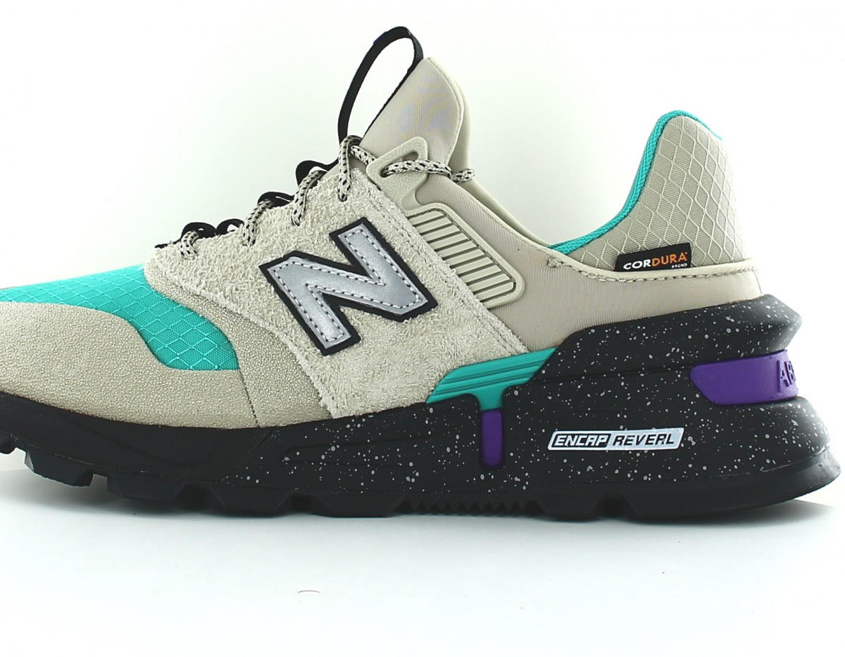 New Balance 997S cordura beige vert violet