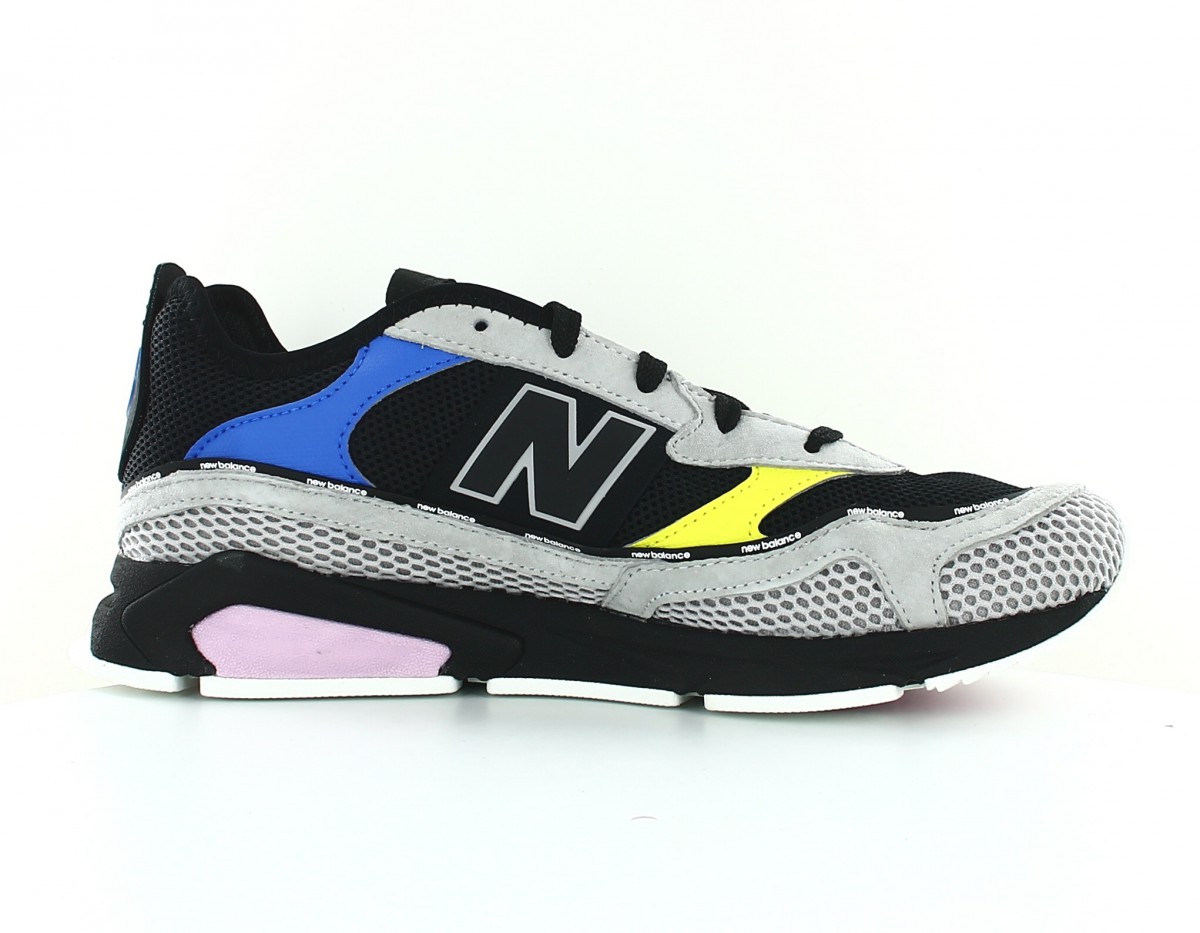 New Balance Ms x-racer noir gris bleu jaune volt