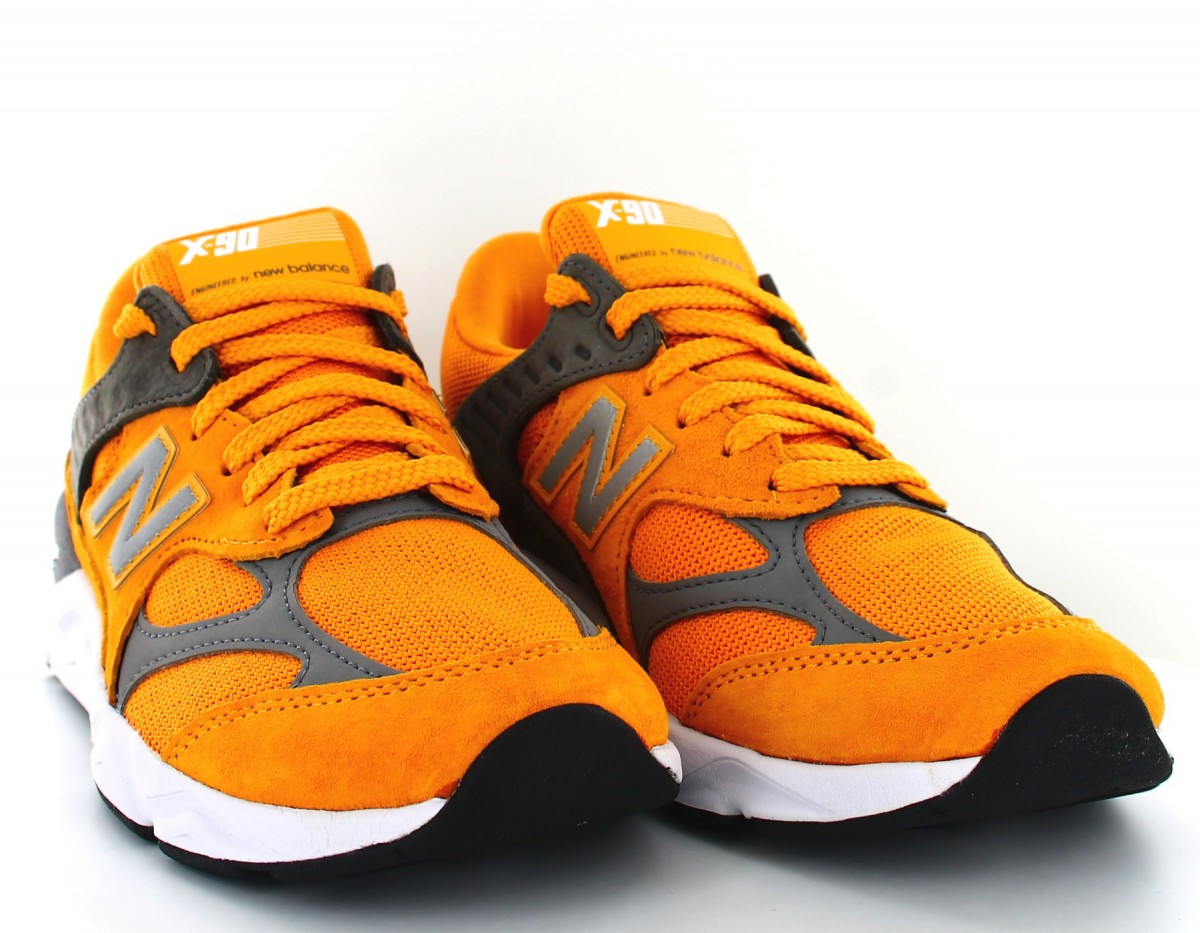 New Balance X-90 reconstructed moutarde-jaune-gris