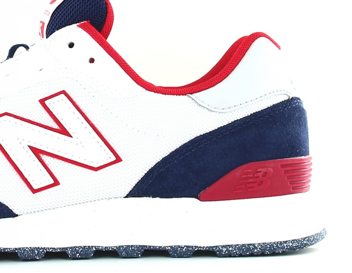 New Balance 515 blanc rouge bleu marine