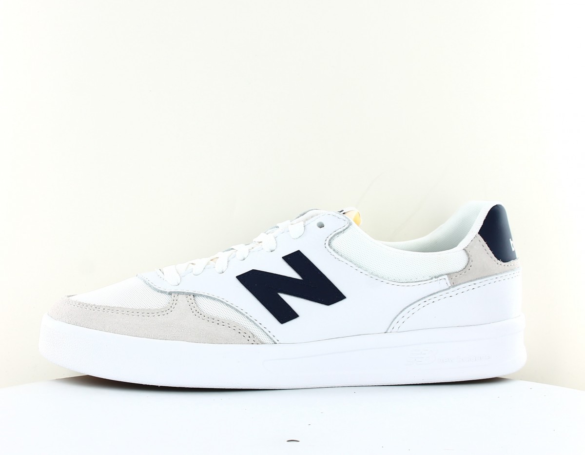 New Balance 300 blanc bleu marine