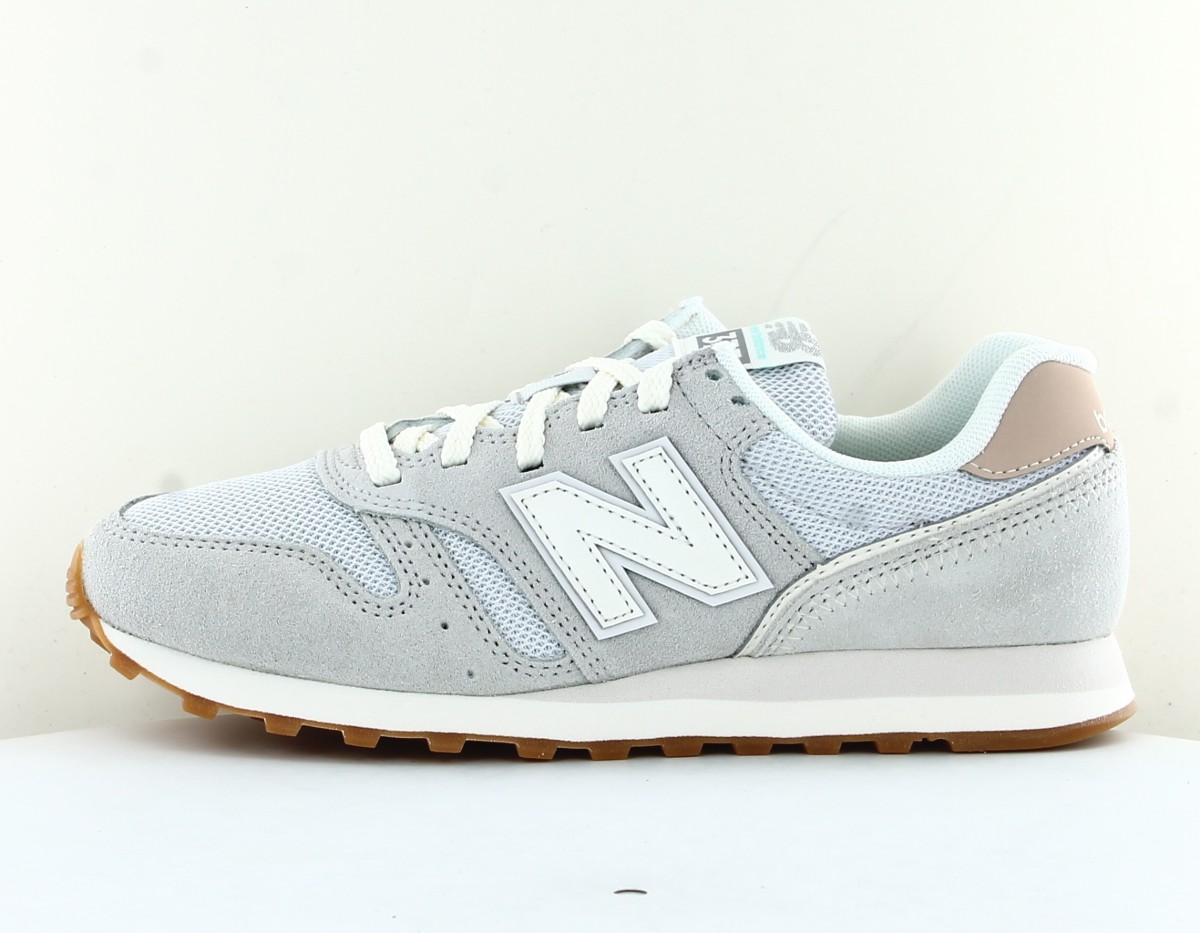 New Balance 373 femme beige mauve pastel