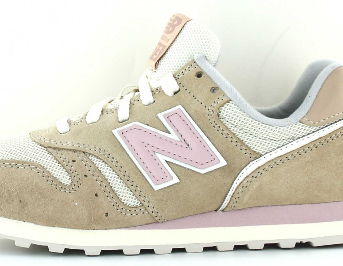 New Balance 373 femme beige rose beige