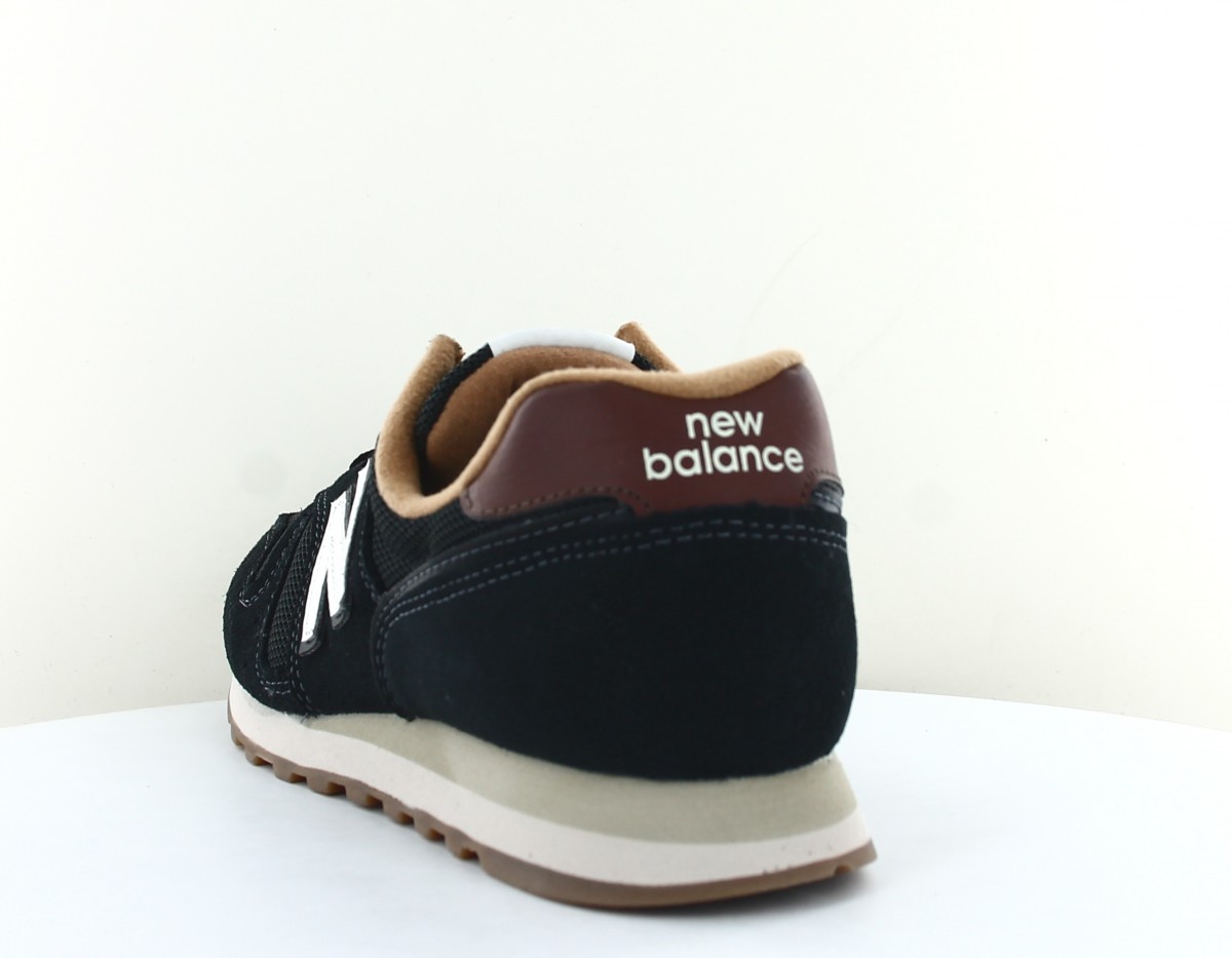 New Balance 373 noir blanc marron