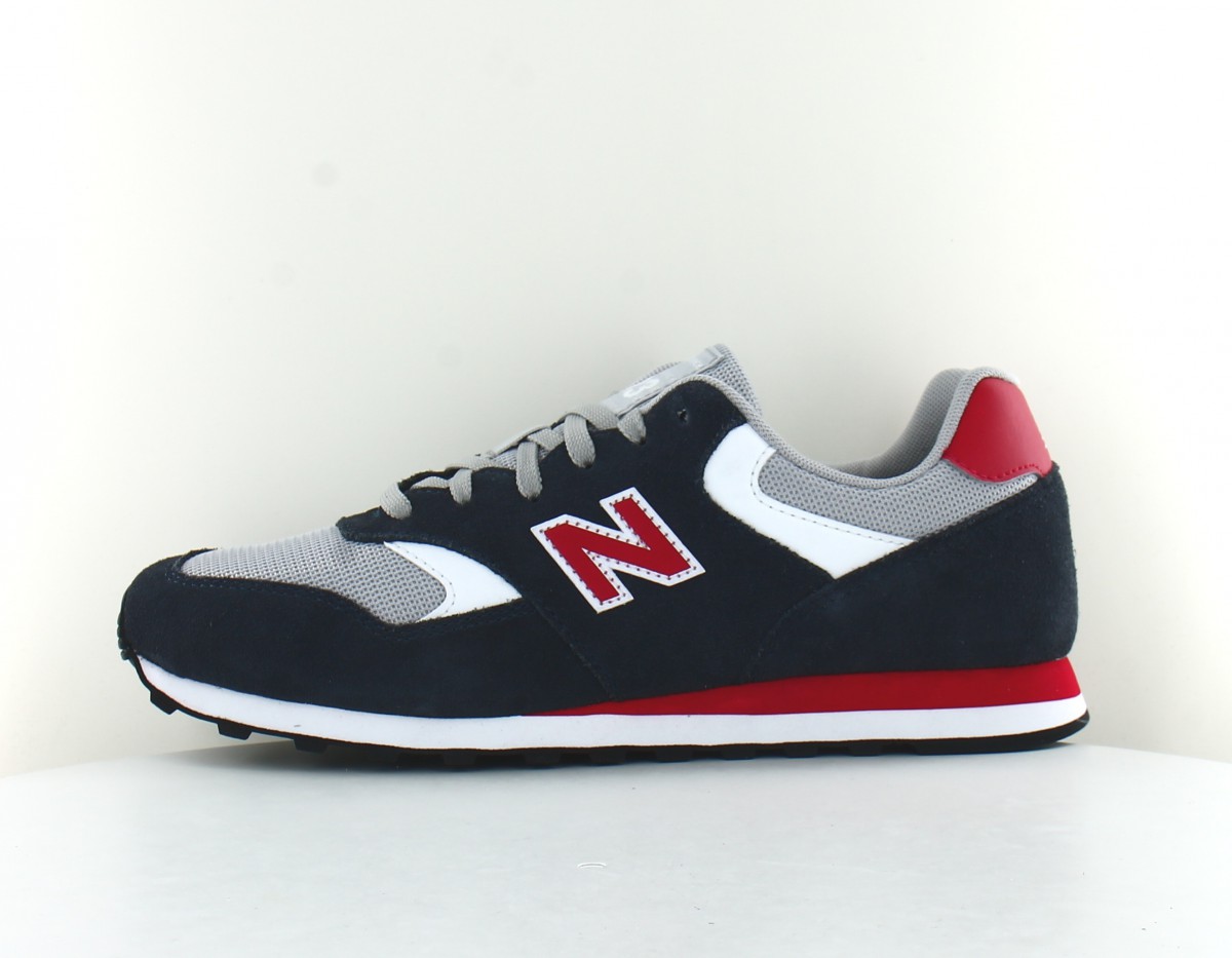 New Balance 393 homme gris anthractite rouge gris