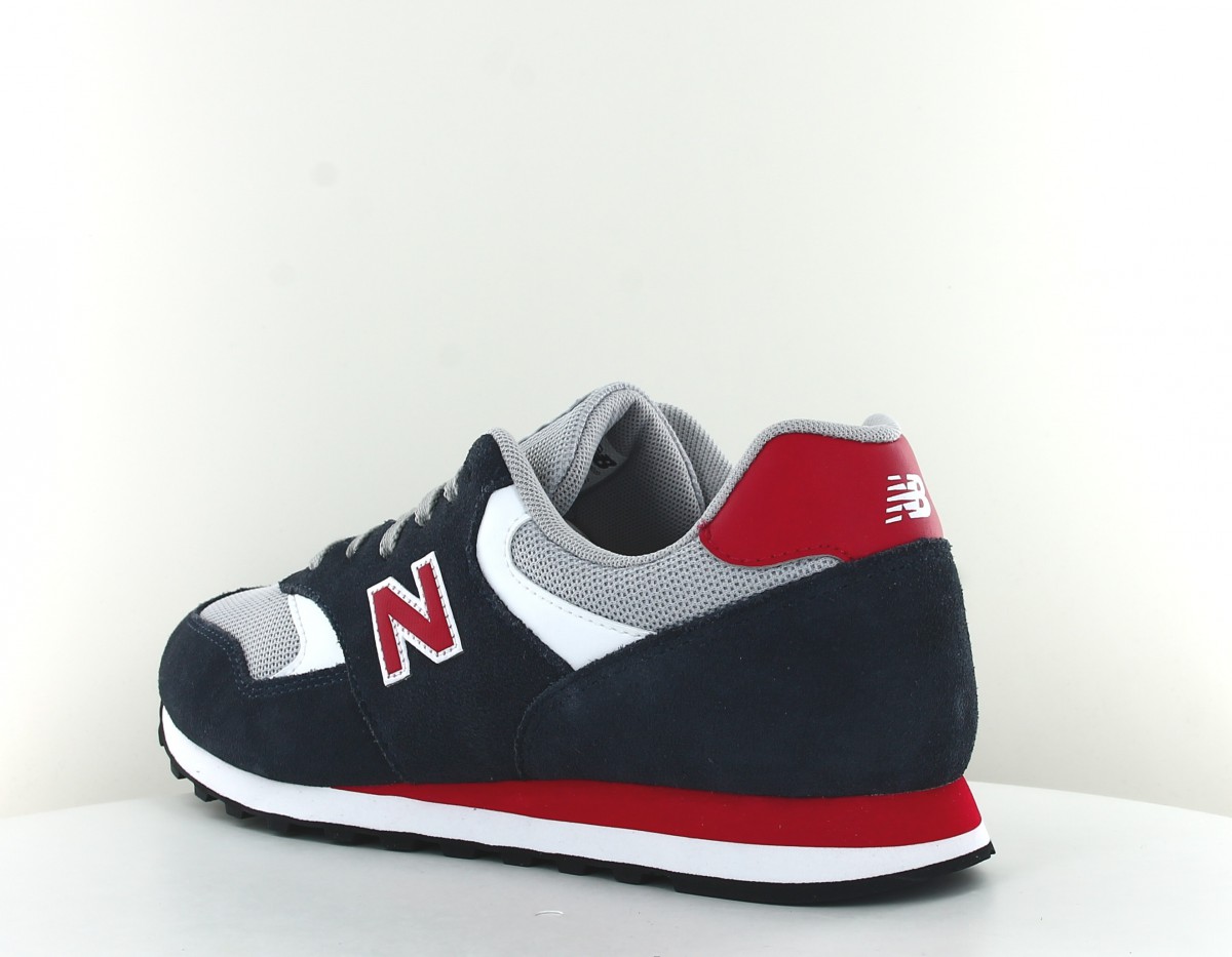 New Balance 393 homme gris anthractite rouge gris