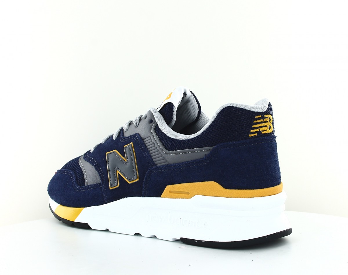 New Balance 997 h bleu marine jaune blanc