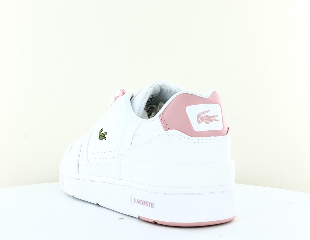 Lacoste Tclip junior blanc rose