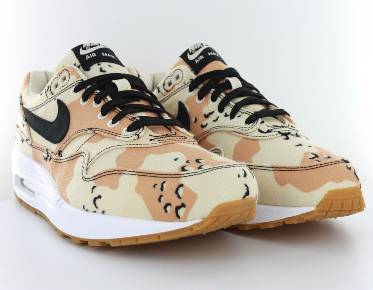 Nike Air Max 1 premium Beach Camo-Black Praline