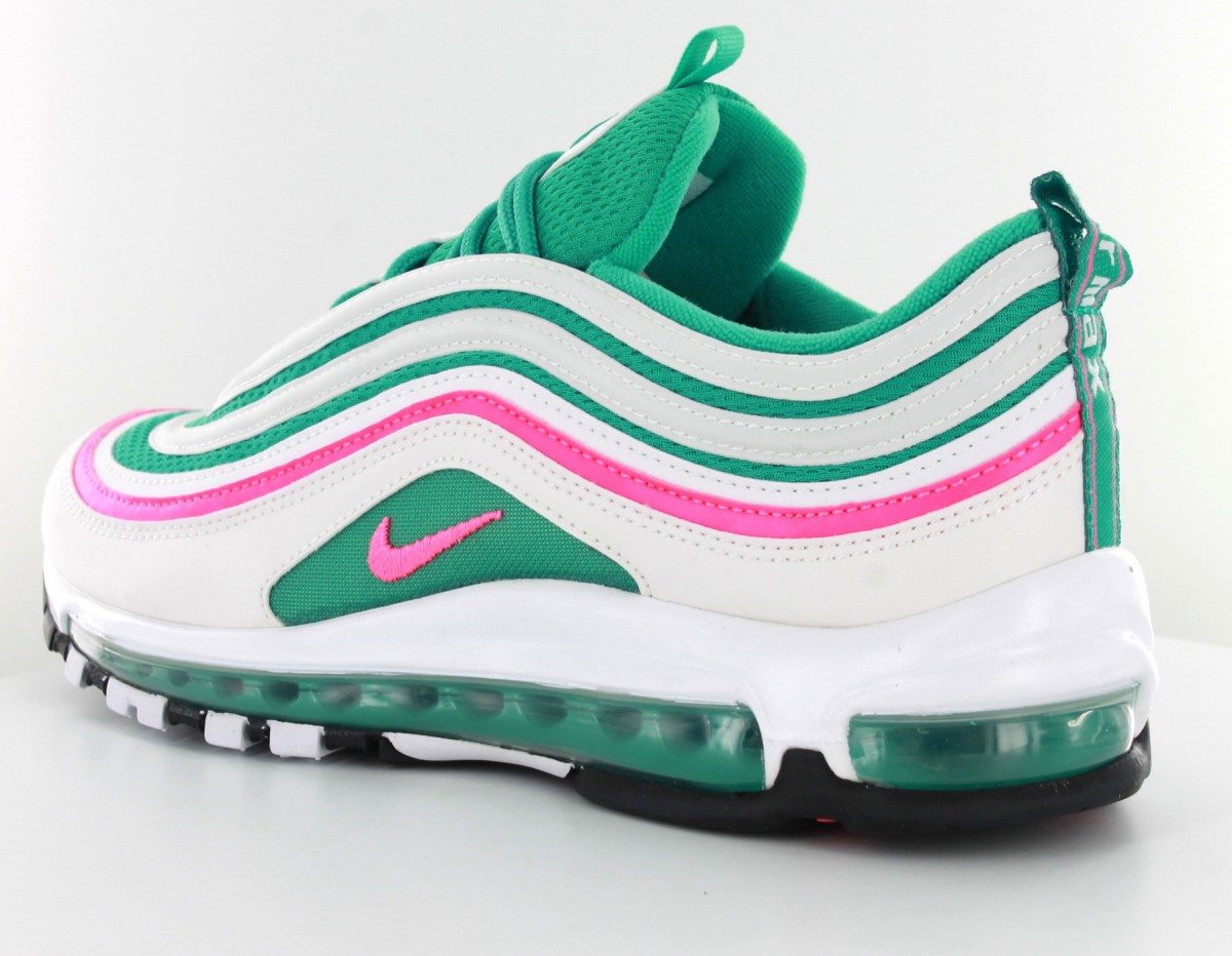 Nike Air Max 97 South Beach blanc-vert-rose