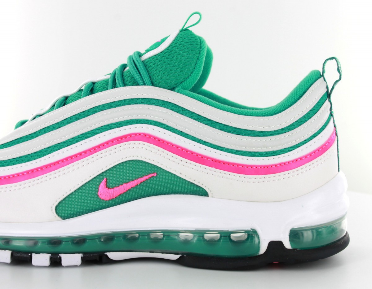 Nike Air Max 97 South Beach blanc-vert-rose