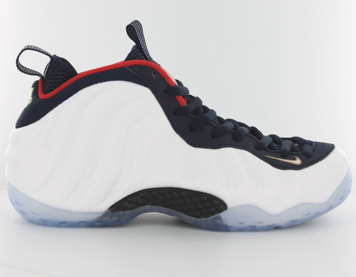 Nike air foamposite one olympic BLANC/BLEU/ROUGE