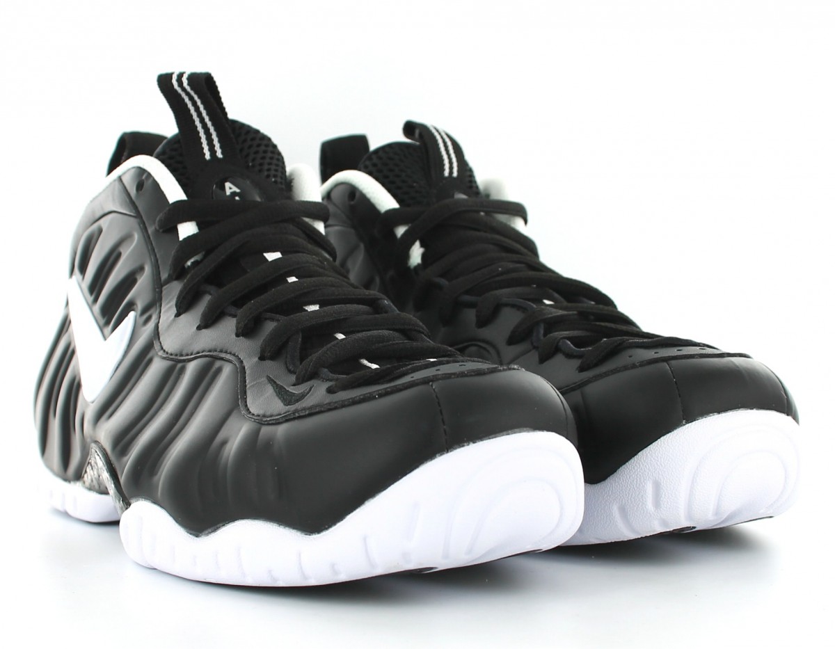 Nike air foamposite pro Black/white/black