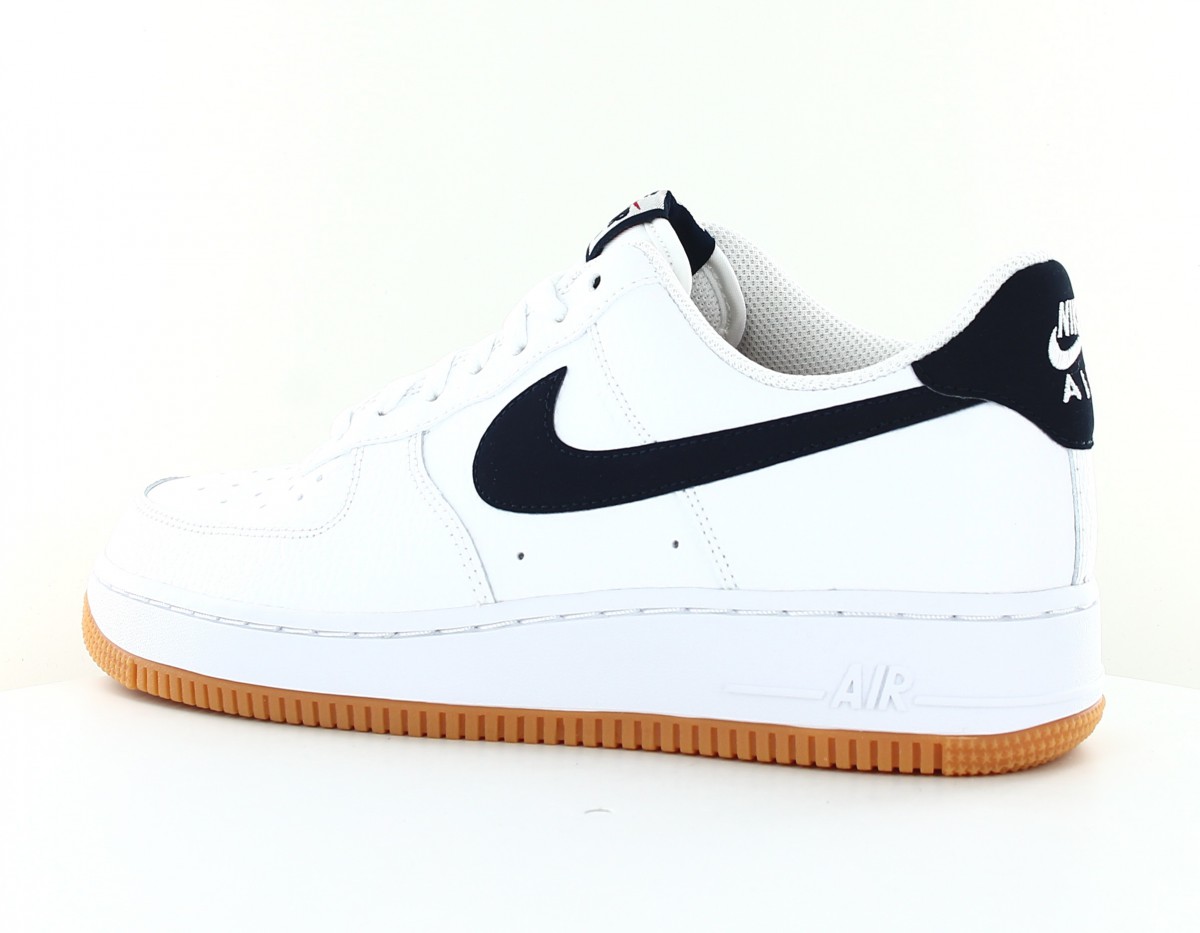 Nike Air force 1 '07 2 Blanc bleu marine gomme CI0057-100