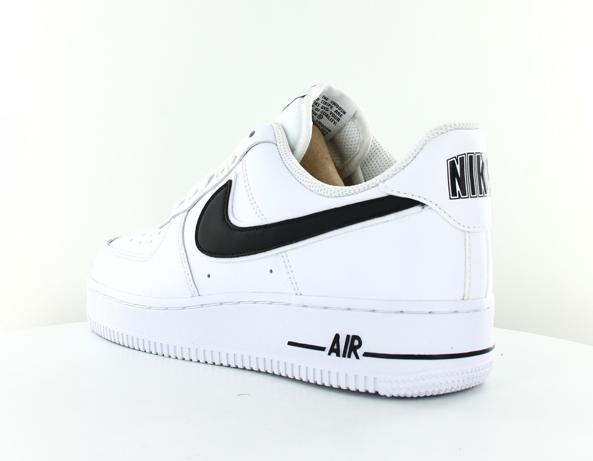 Nike air force 1 '07 3 blanc noir