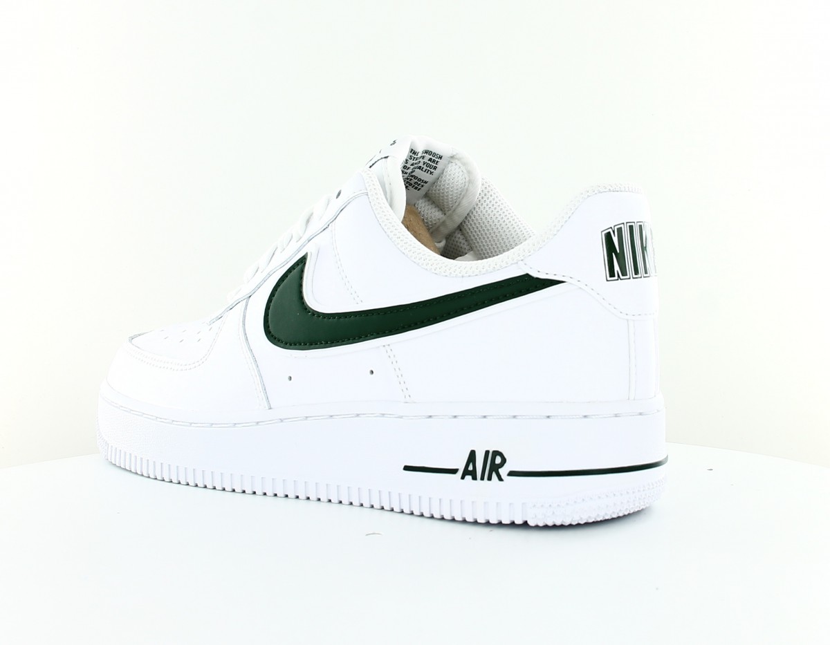 Nike air force 1 '07 3 blanc vert