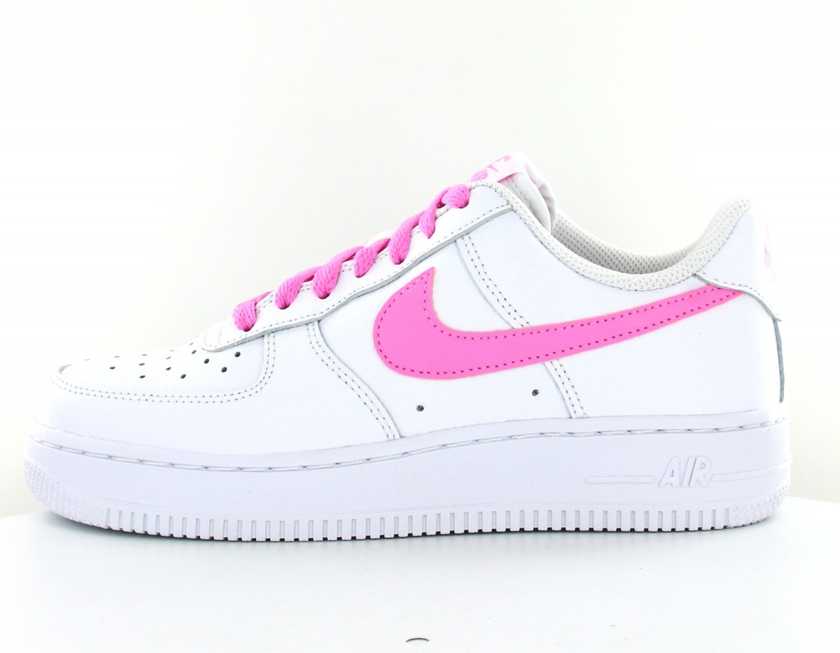 Nike Air force 1 '07 ess femme blanc rose