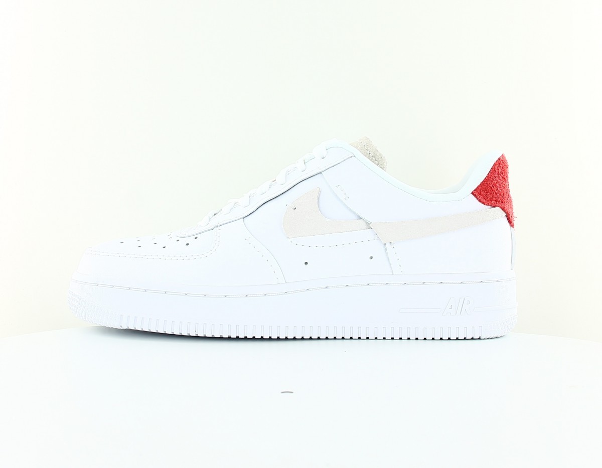 Nike Air Force 1 07 luxe women blanc beige rose