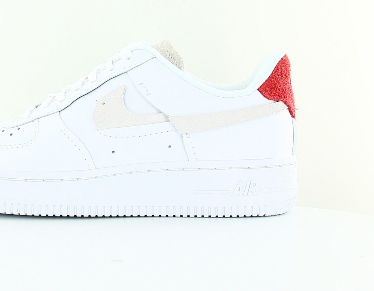 Nike Air Force 1 07 luxe women blanc beige rose