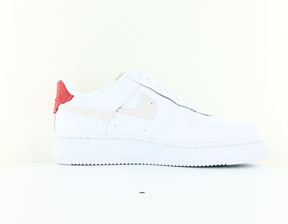 Nike Air Force 1 07 luxe women blanc beige rose