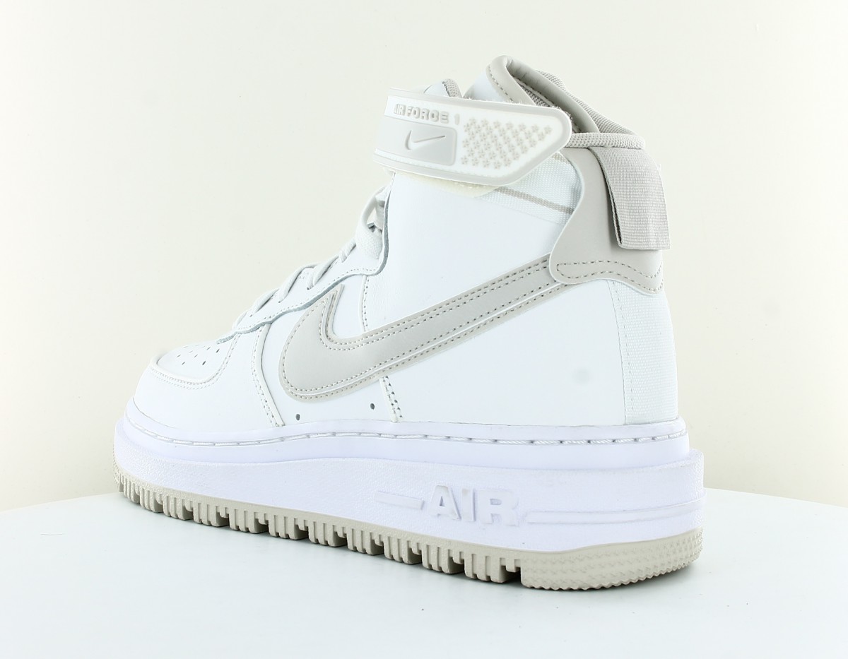 Nike Air force 1 boot blanc beige