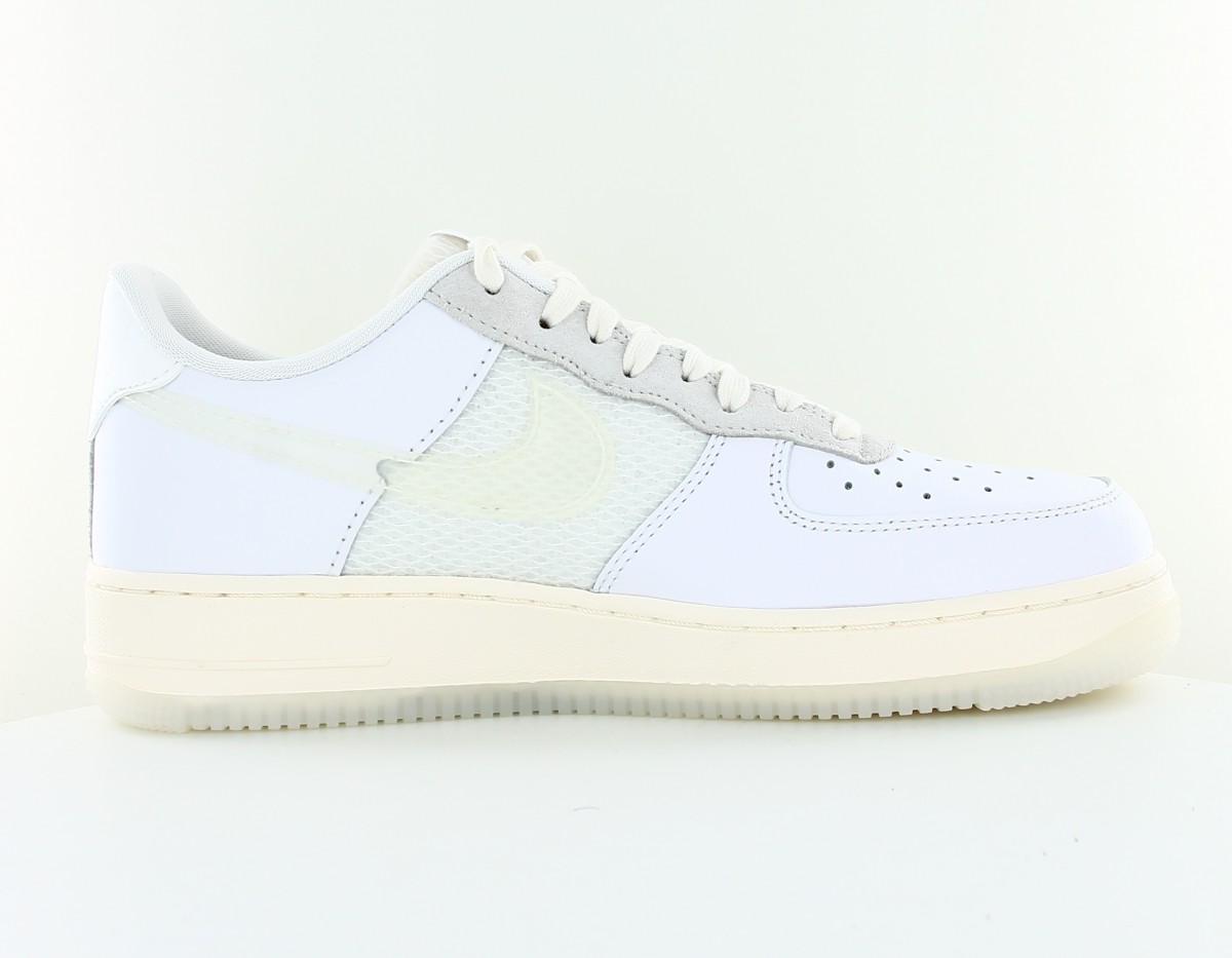 Nike air force 1 low dna blanc beige