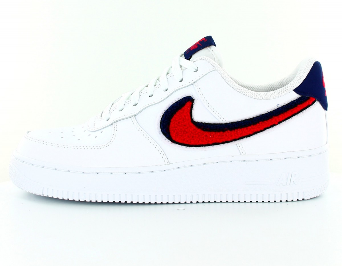 Nike air force 1 '07 lv8 Blanc-bleu-rouge