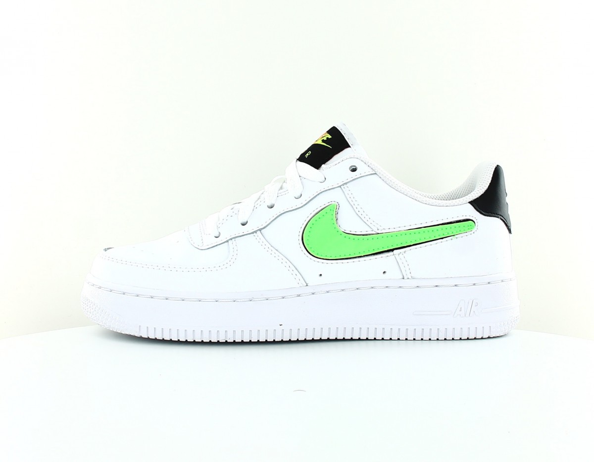 air force 1 lv8 trainers white green noise game royal