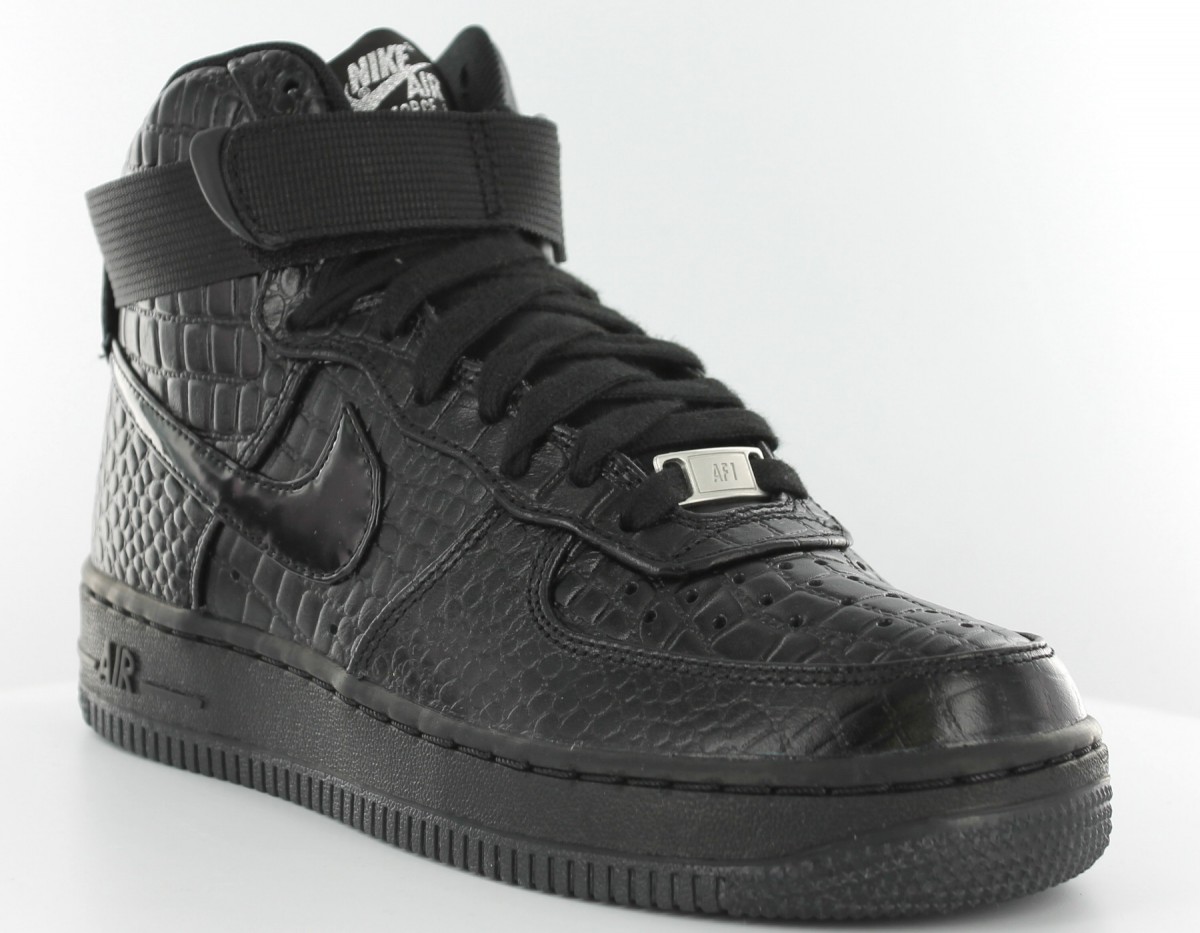 Nike Air force 1 femme premium NOIR