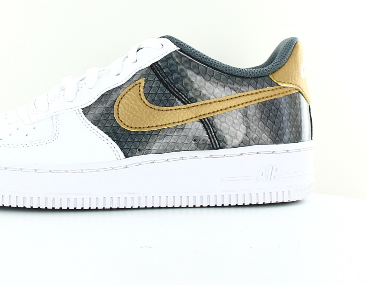 Nike Air force 1 se écailles blanc or gris écailles