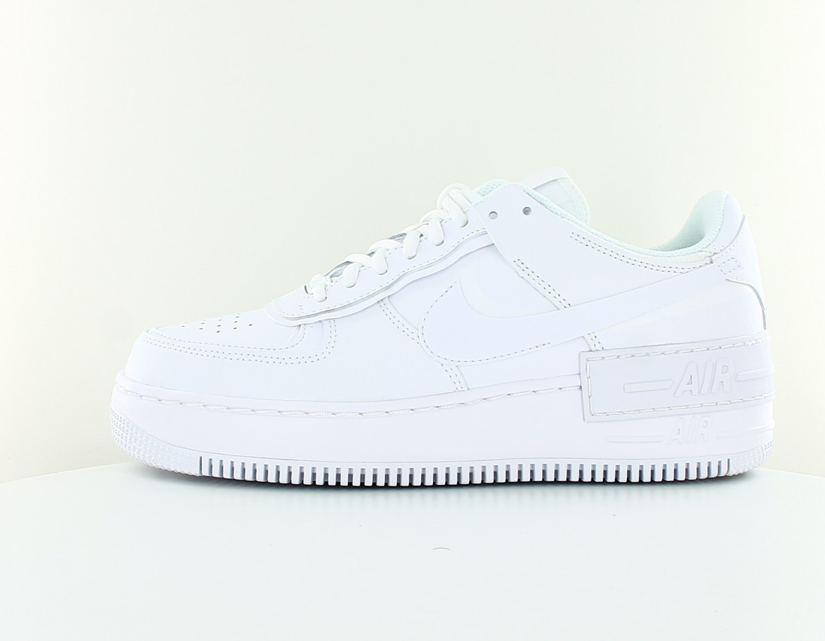 Nike Air force 1 shadow blanc blanc blanc