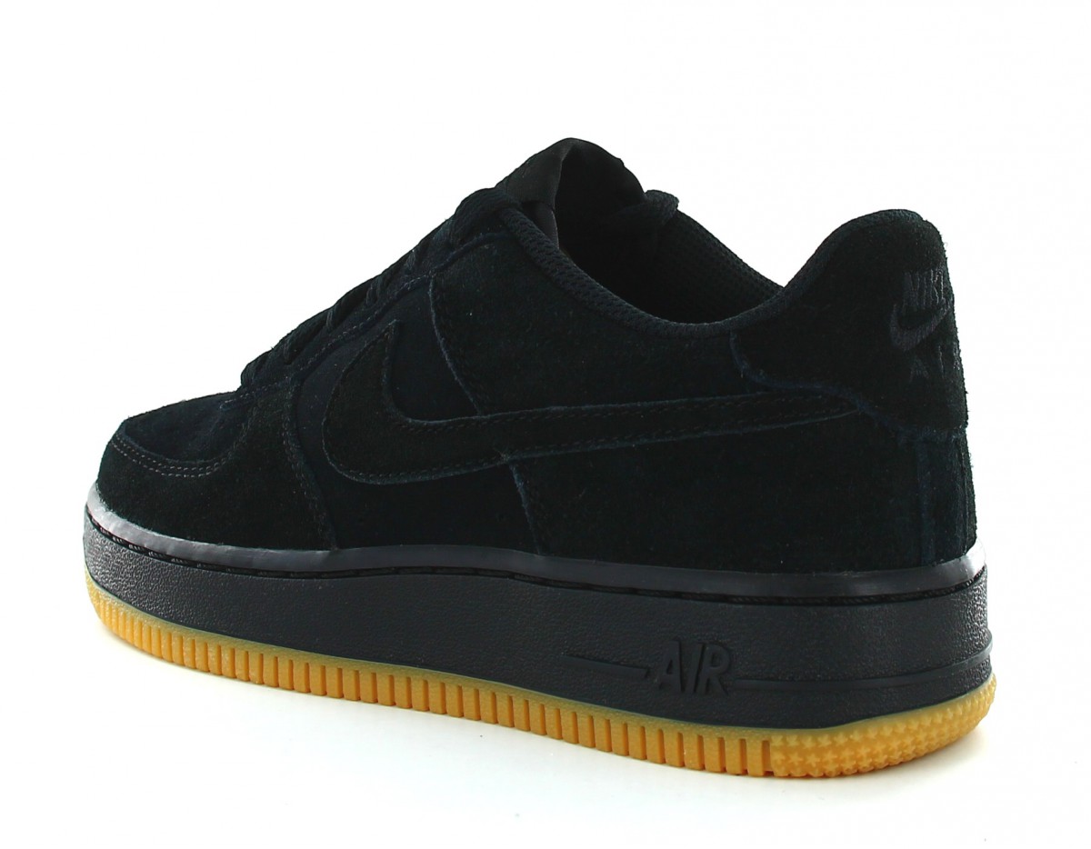 nike air force 1 suede noir