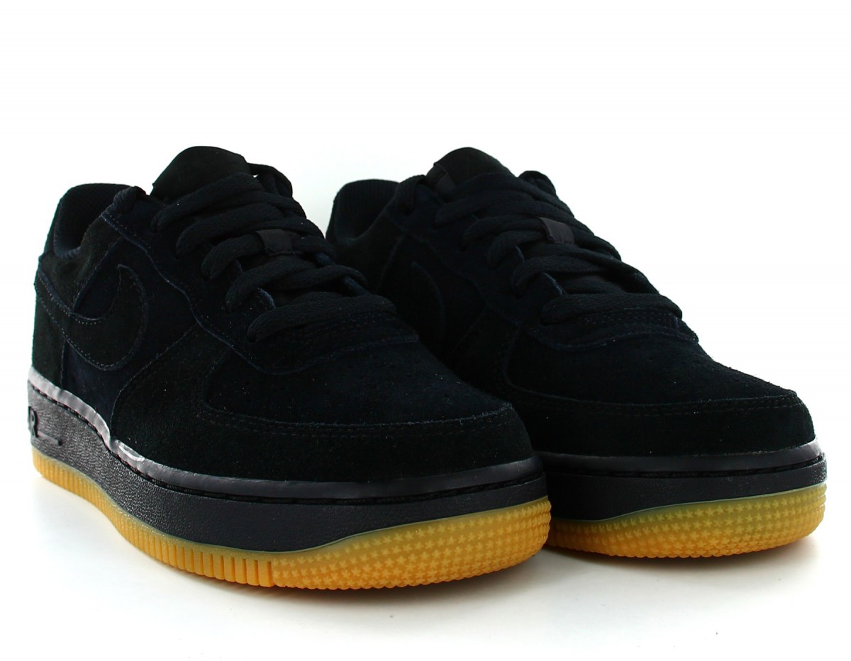 nike air force 1 suede noir