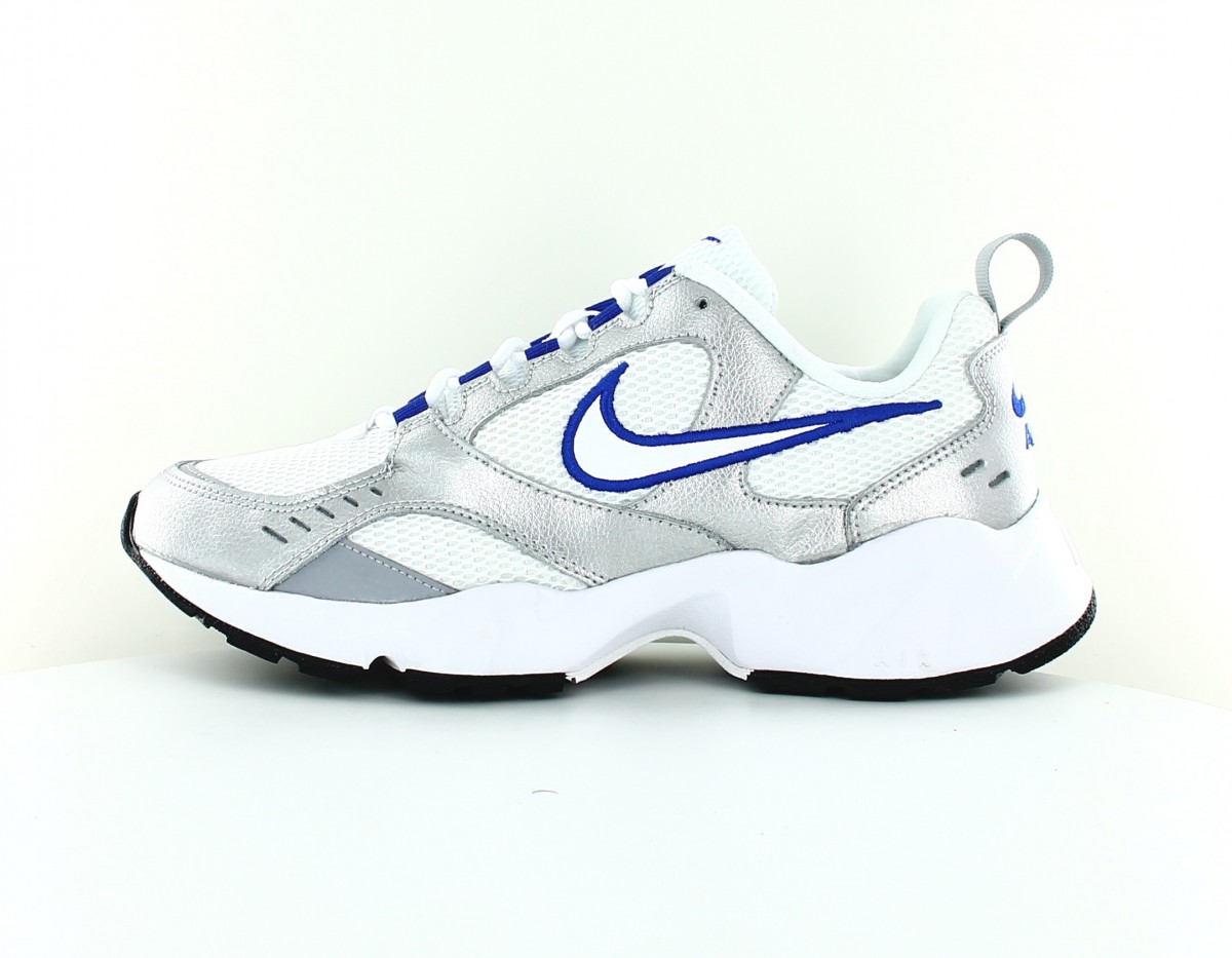 Nike Air heights blanc blanc bleu argent