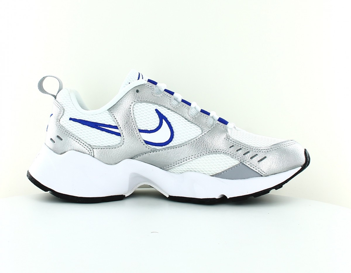 Nike Air heights blanc blanc bleu argent