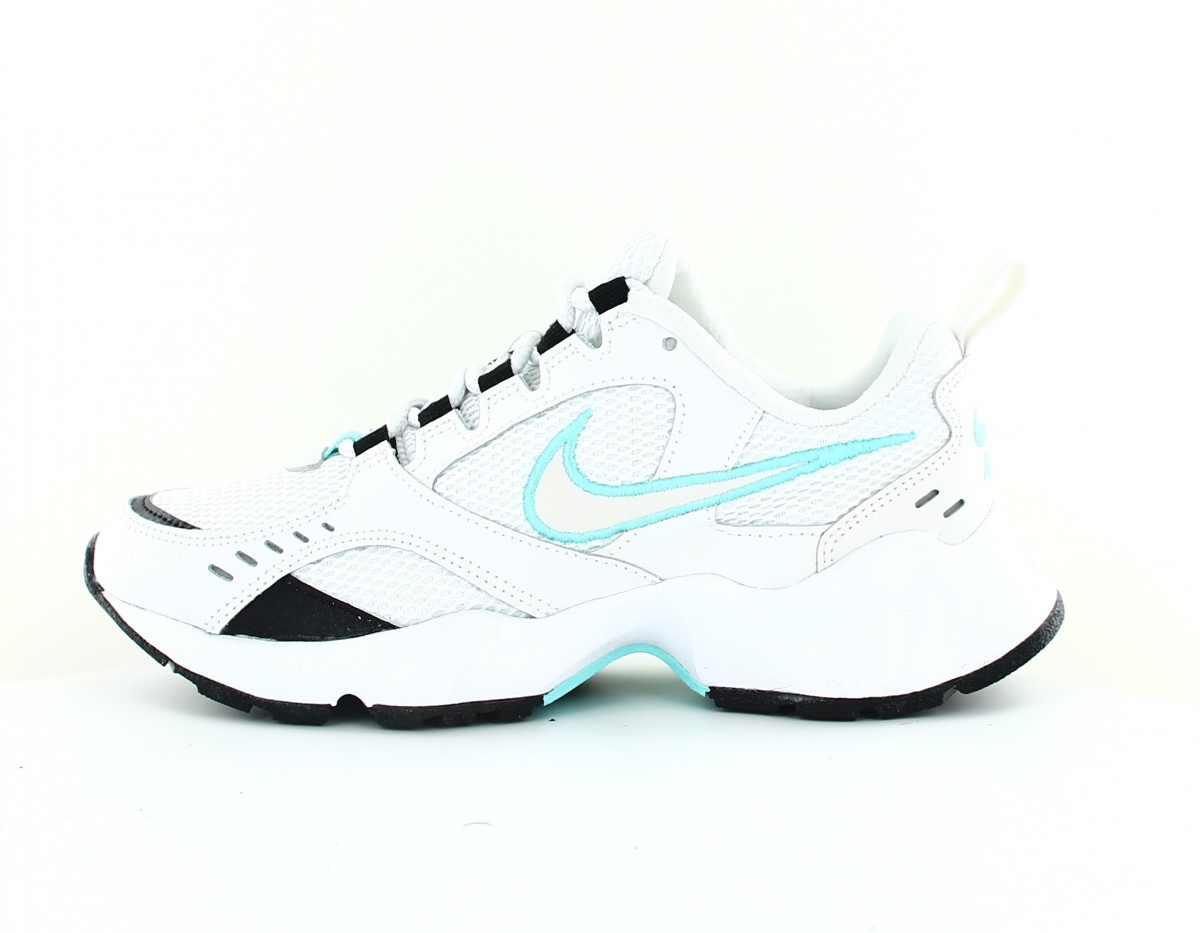 Nike Air heights blanc bleu ciel noir