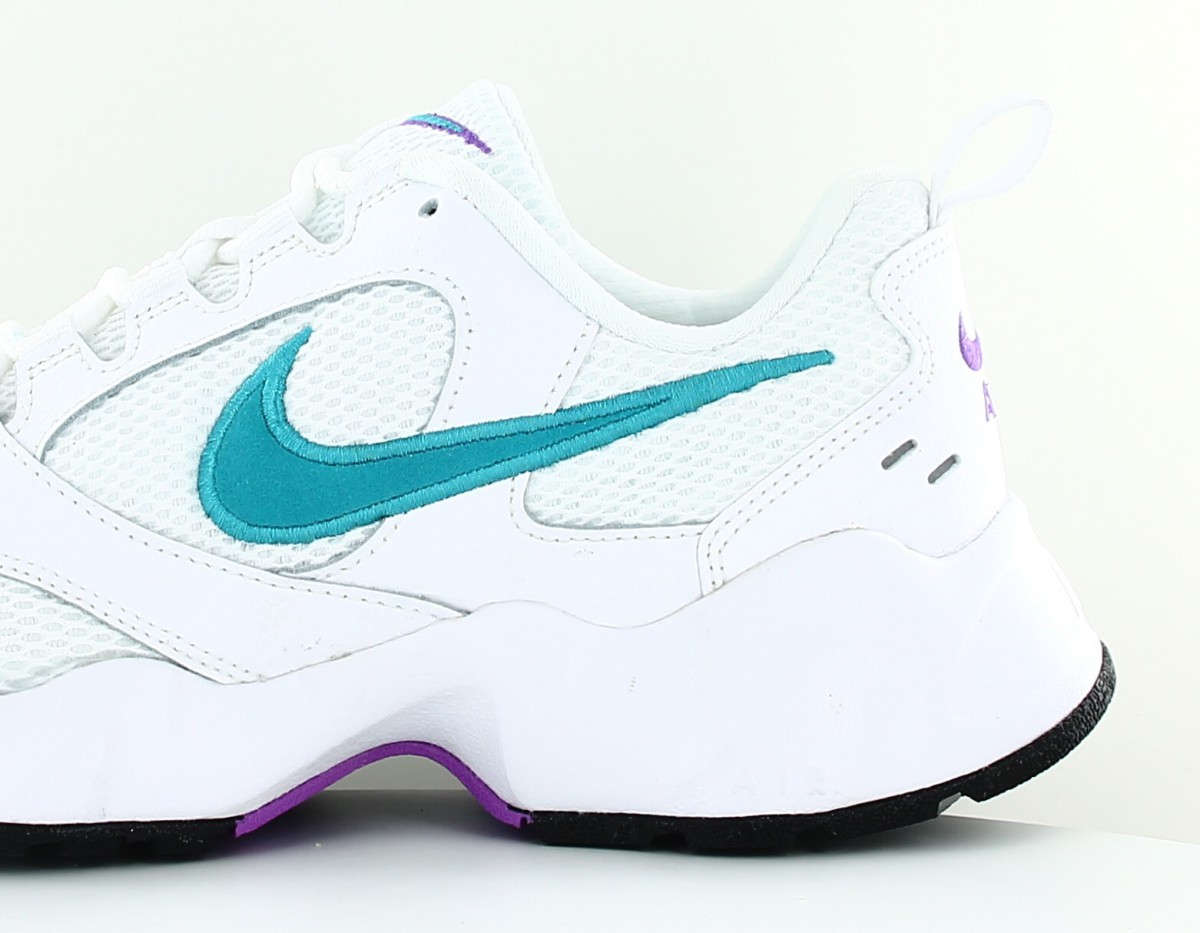 Nike Air heights blanc bleu turquoise violet