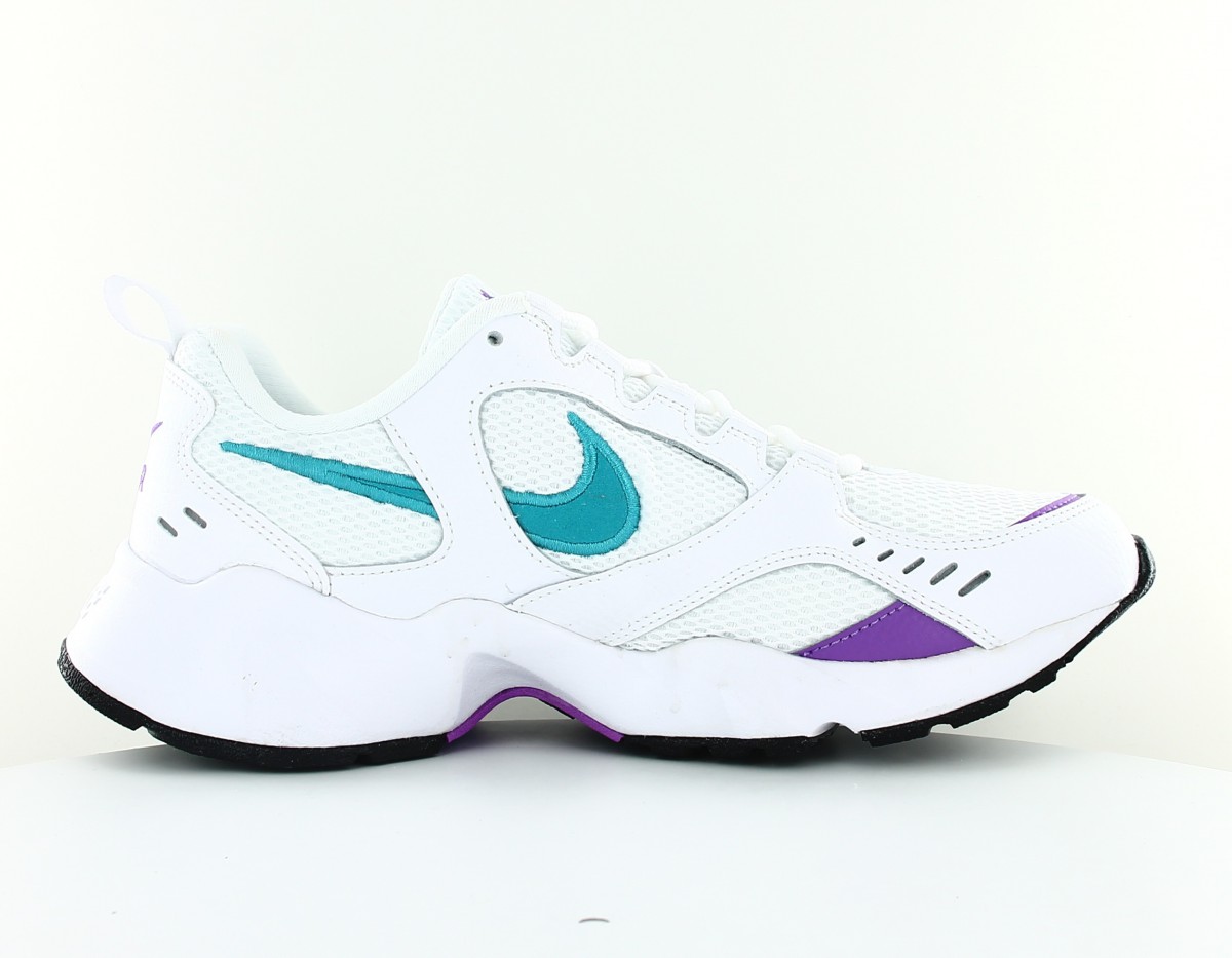 Nike Air heights blanc bleu turquoise violet