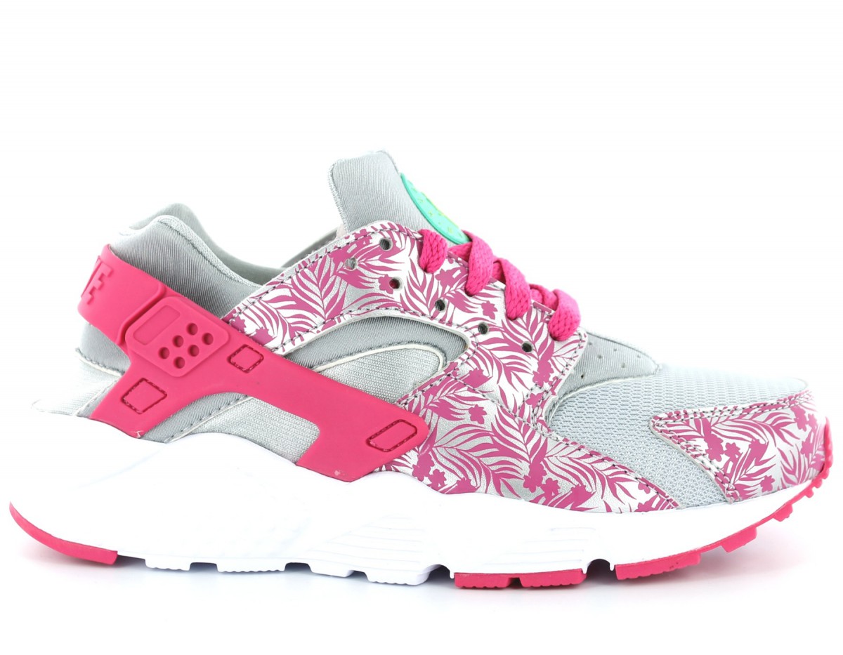 Nike Huarache print gs GRIS/ROSE