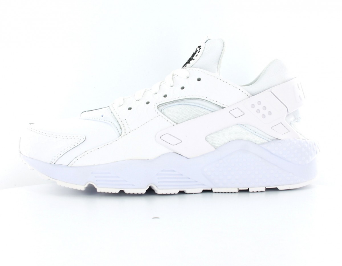 Nike air huarache premium toute blanche