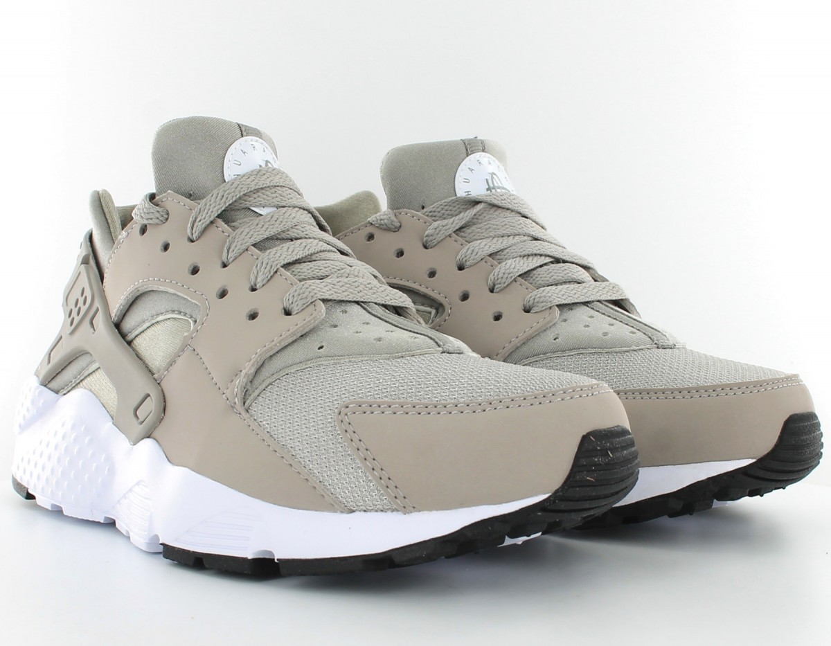 Nike Air Huarache  Run gs Gris-Blanc