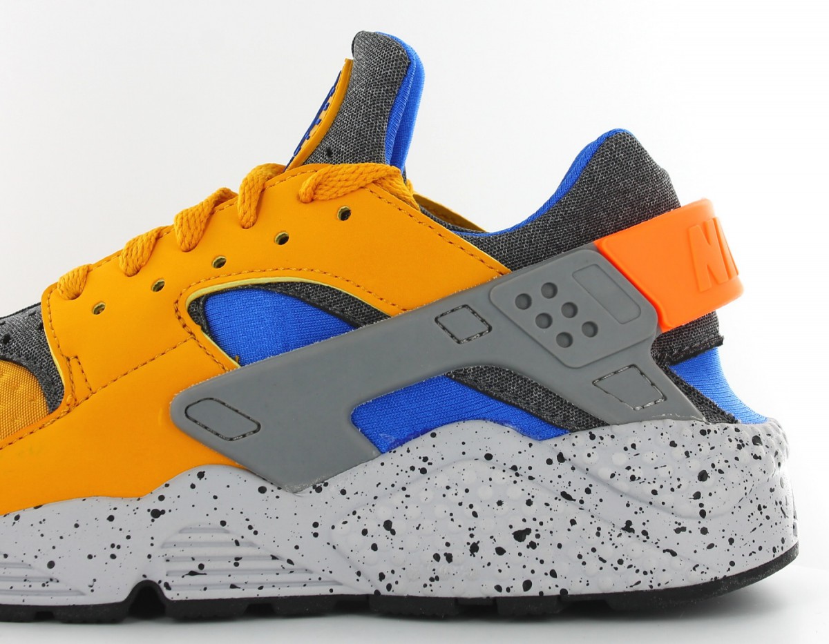 Nike air huarache run SE Gold Leaf/Hyper Cobalt