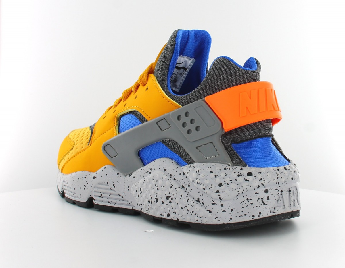 Nike air huarache run SE Gold Leaf/Hyper Cobalt