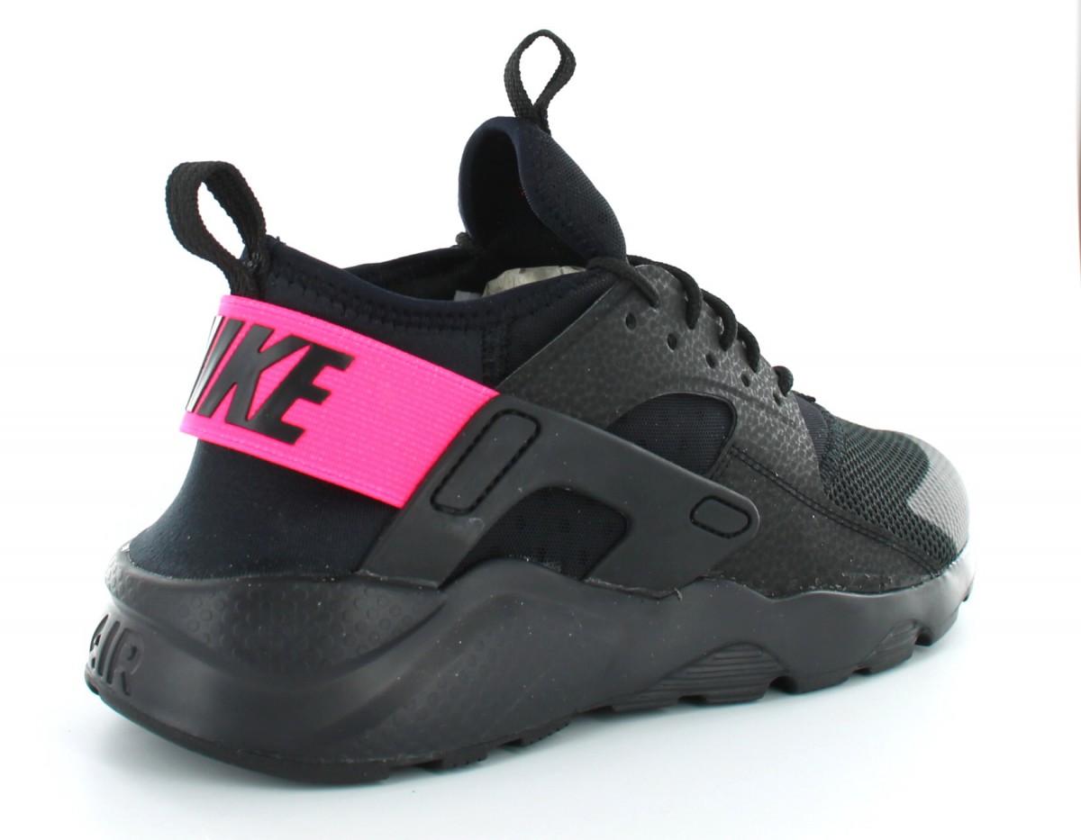 nike air huarache femme noir et rose