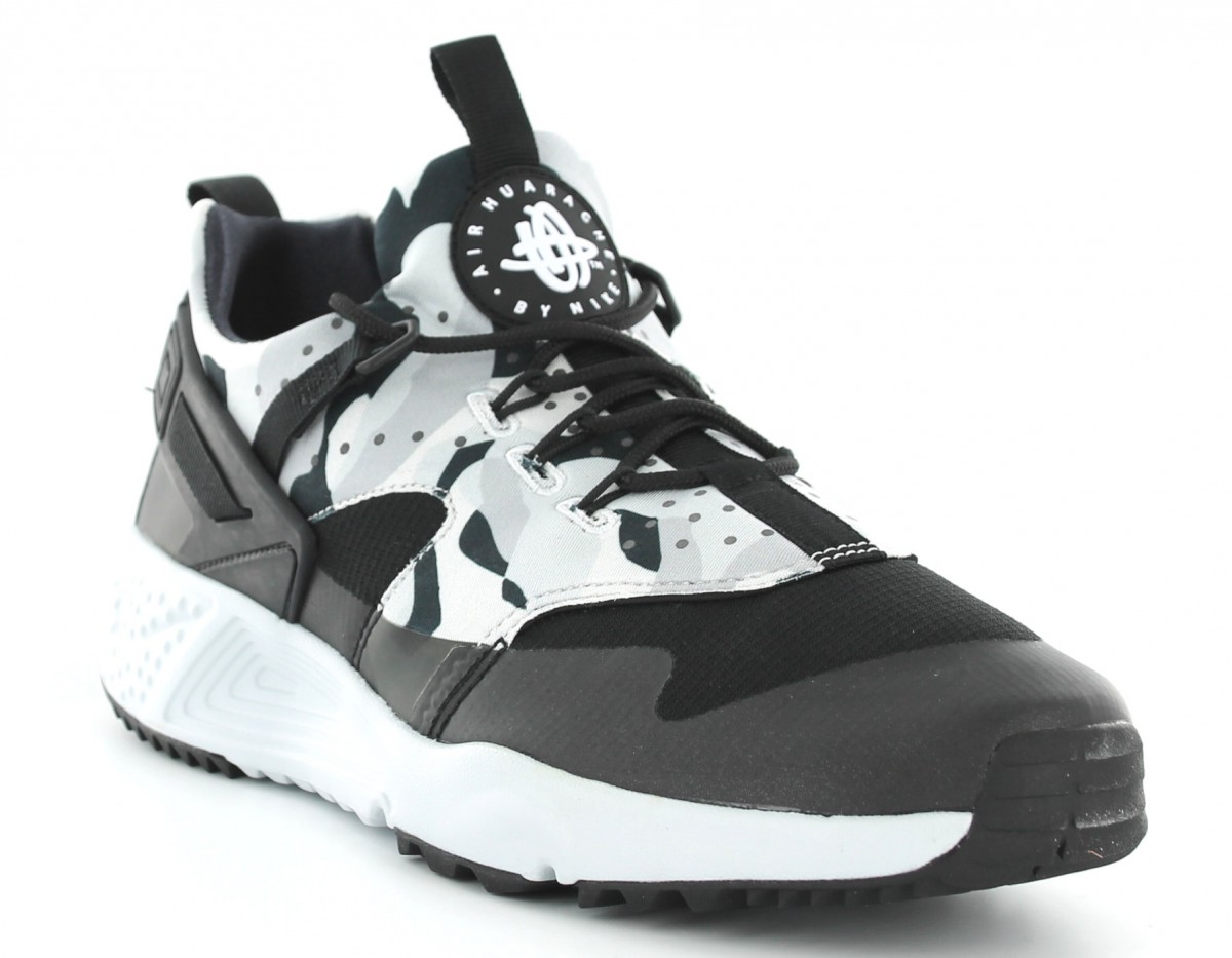 Nike air huarache utility camo print NOIR/GRIS/BLANC