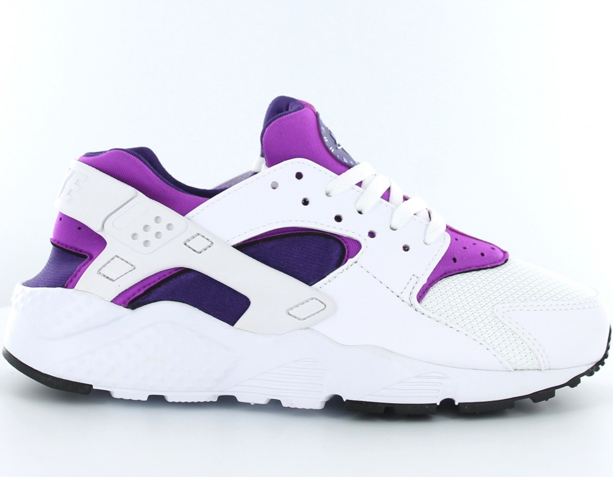 Nike Air huarache gs blanc-violet-violet