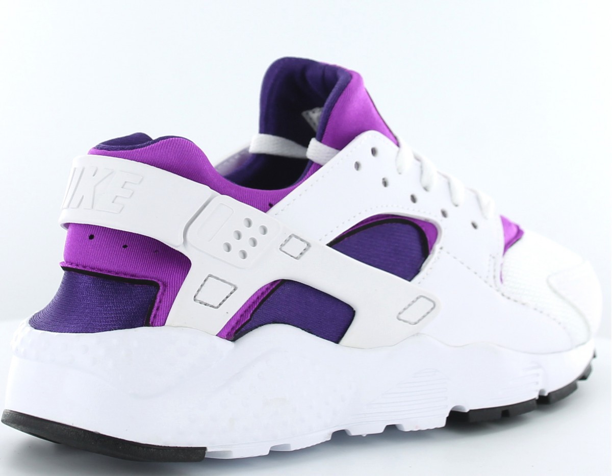 Nike Air huarache gs blanc-violet-violet